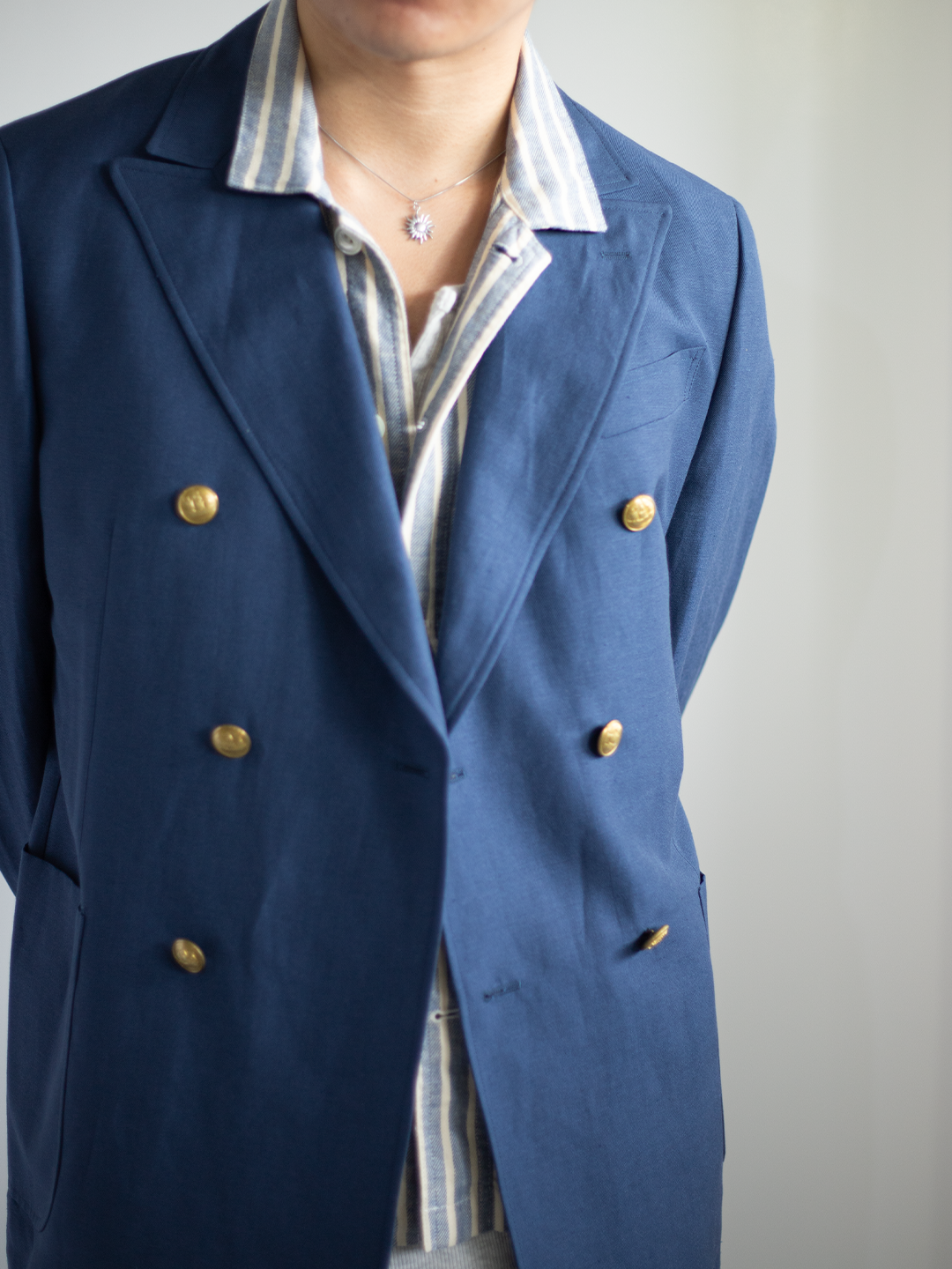 Summer Blazer Double Breasted