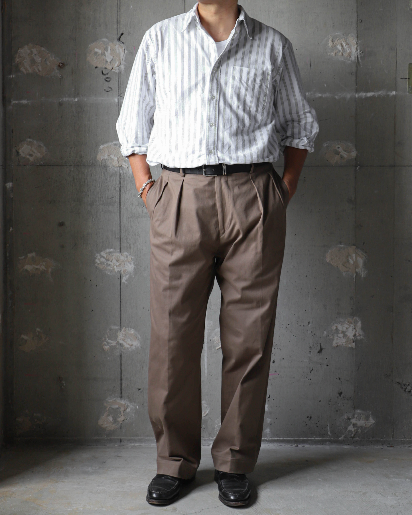 IVY B.D. Stripe Oxford