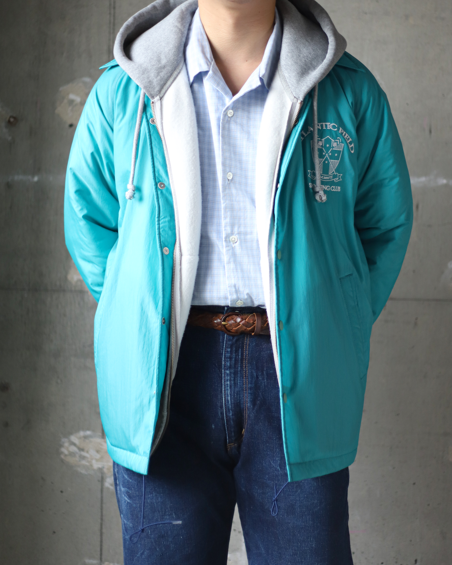 【ATLANTIC FIELD】Ivy Coach Down Jacket