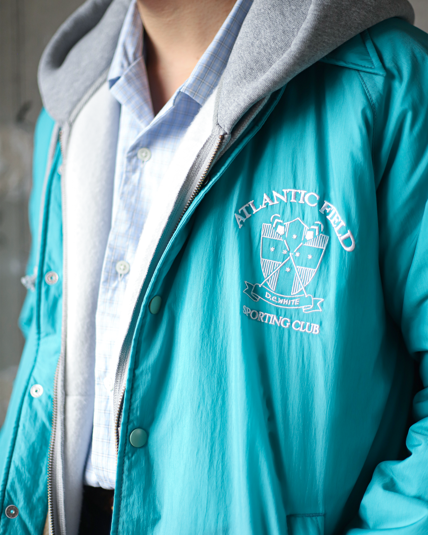 【ATLANTIC FIELD】Ivy Coach Down Jacket
