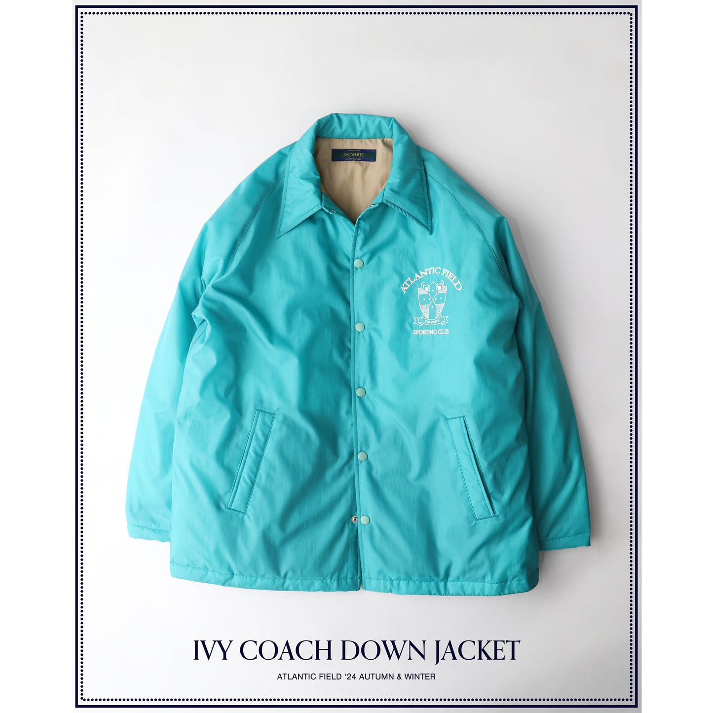 【ATLANTIC FIELD】Ivy Coach Down Jacket