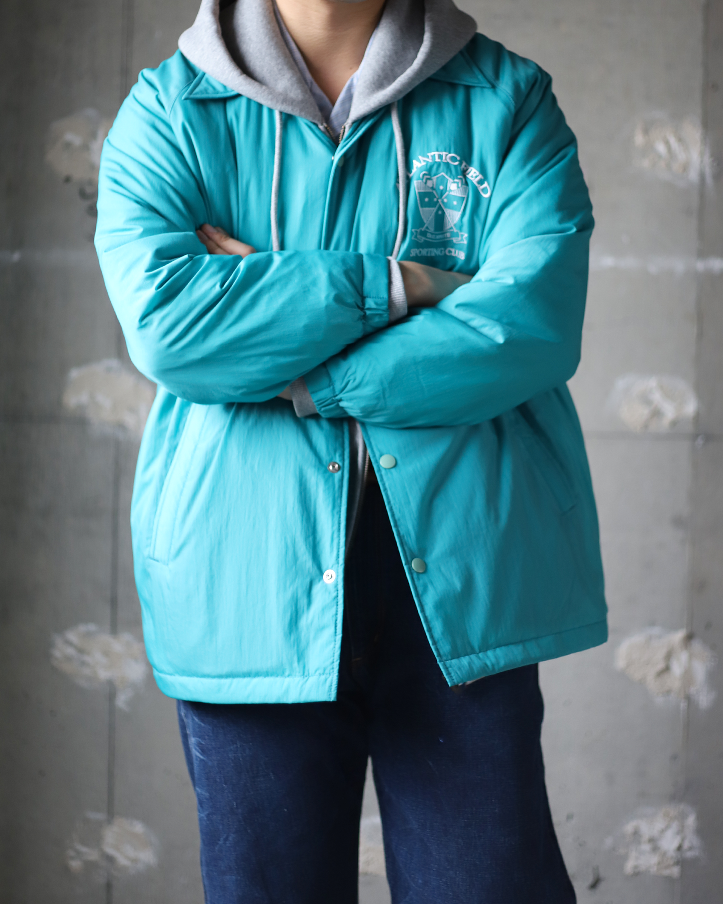 【ATLANTIC FIELD】Ivy Coach Down Jacket