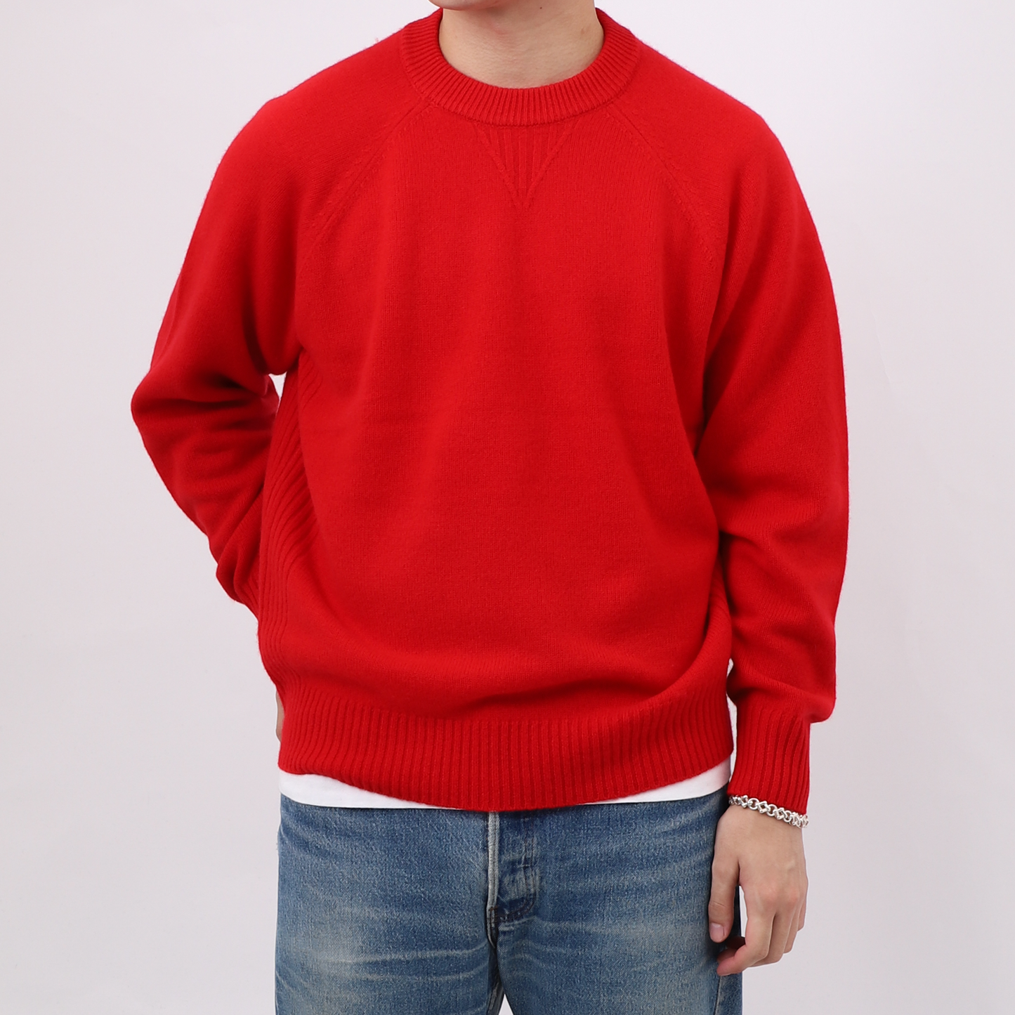 Ivy Crew Neck Cashmere Sweater