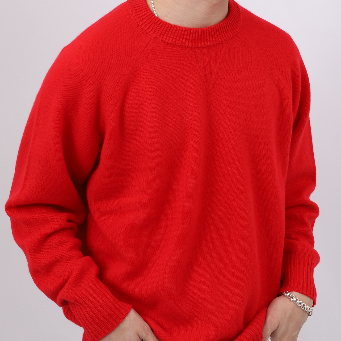 Ivy Crew Neck Cashmere Sweater