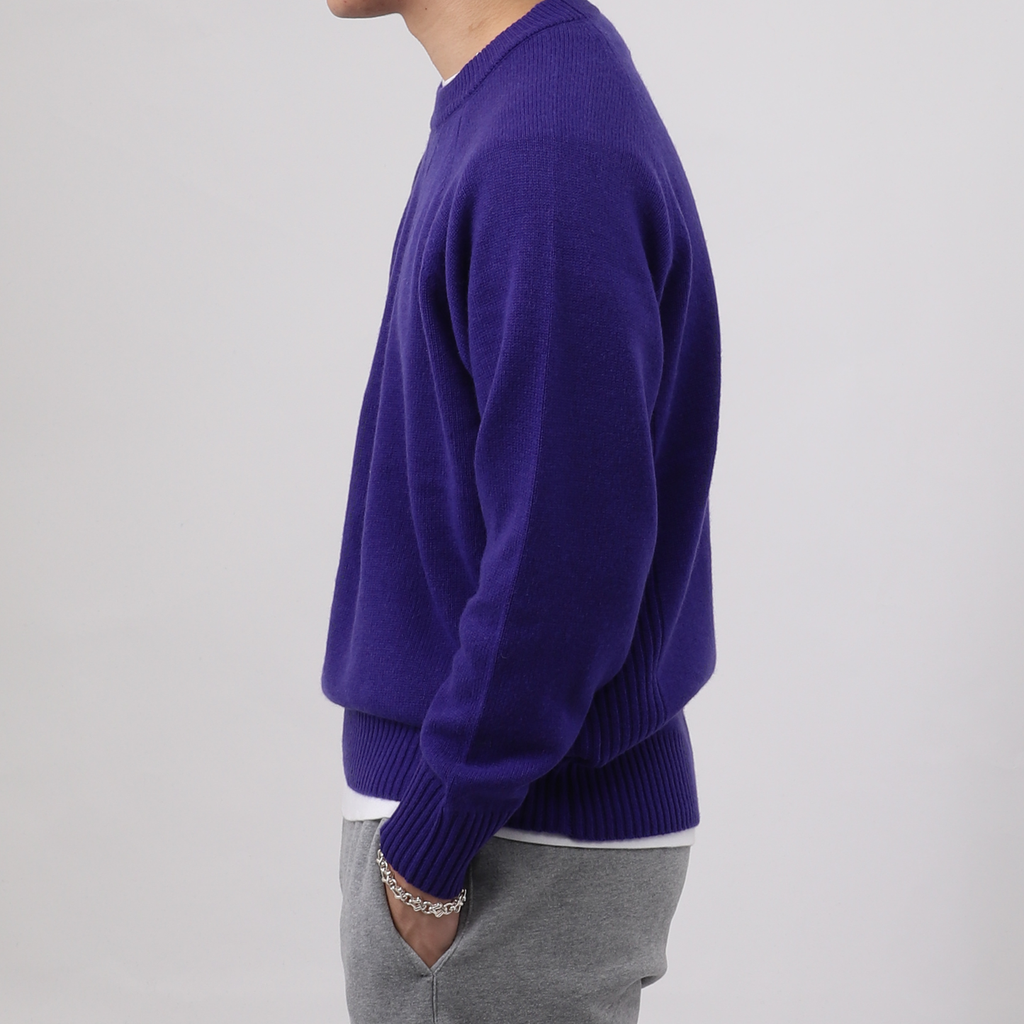 Ivy Crew Neck Cashmere Sweater