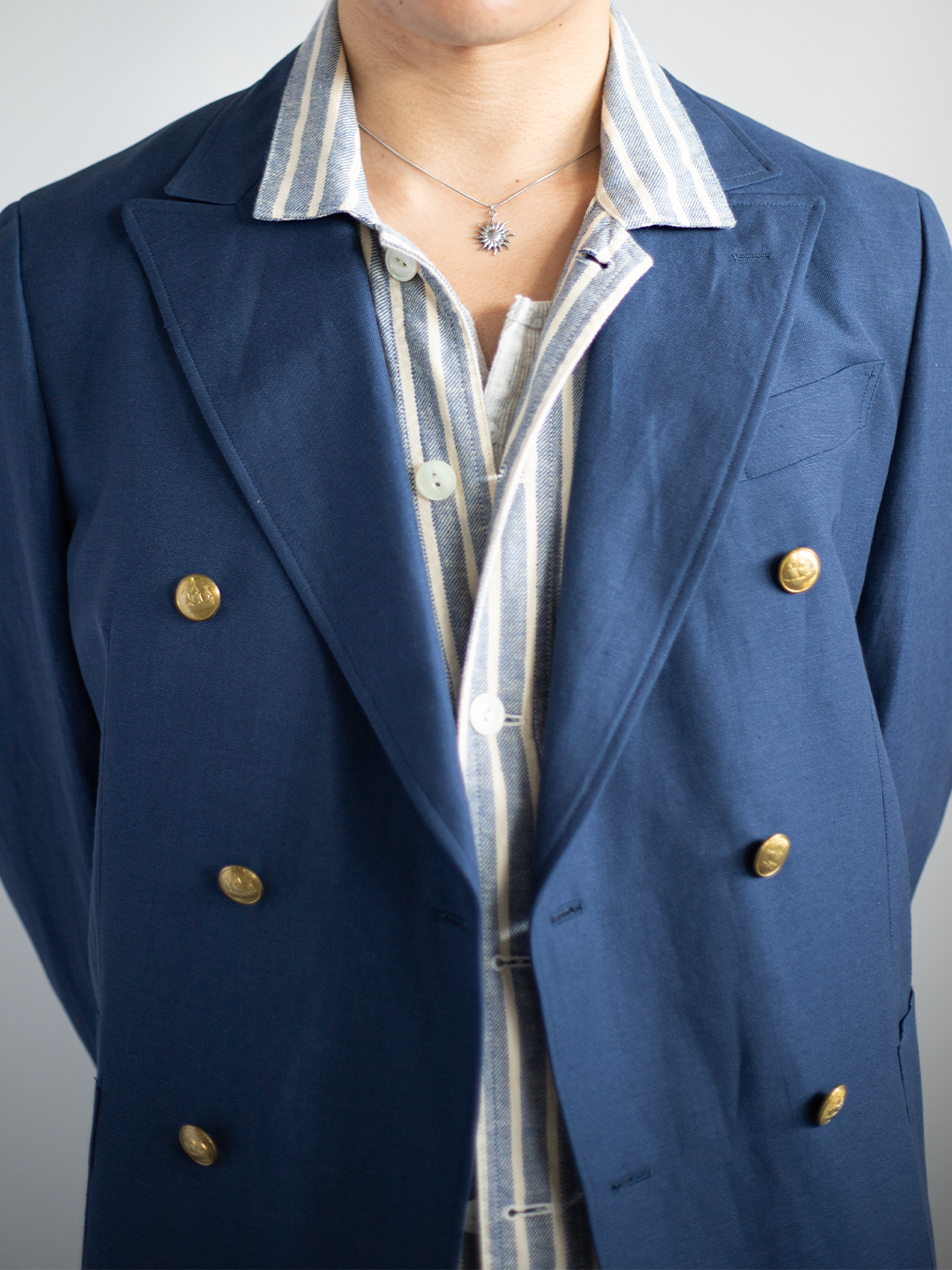 Summer Blazer Double Breasted