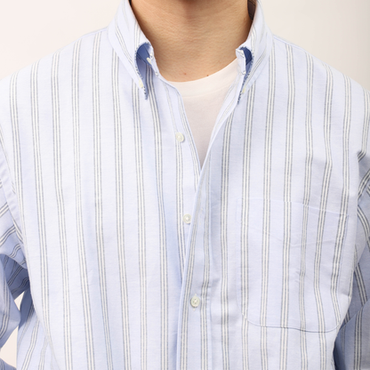 IVY B.D. Stripe Oxford