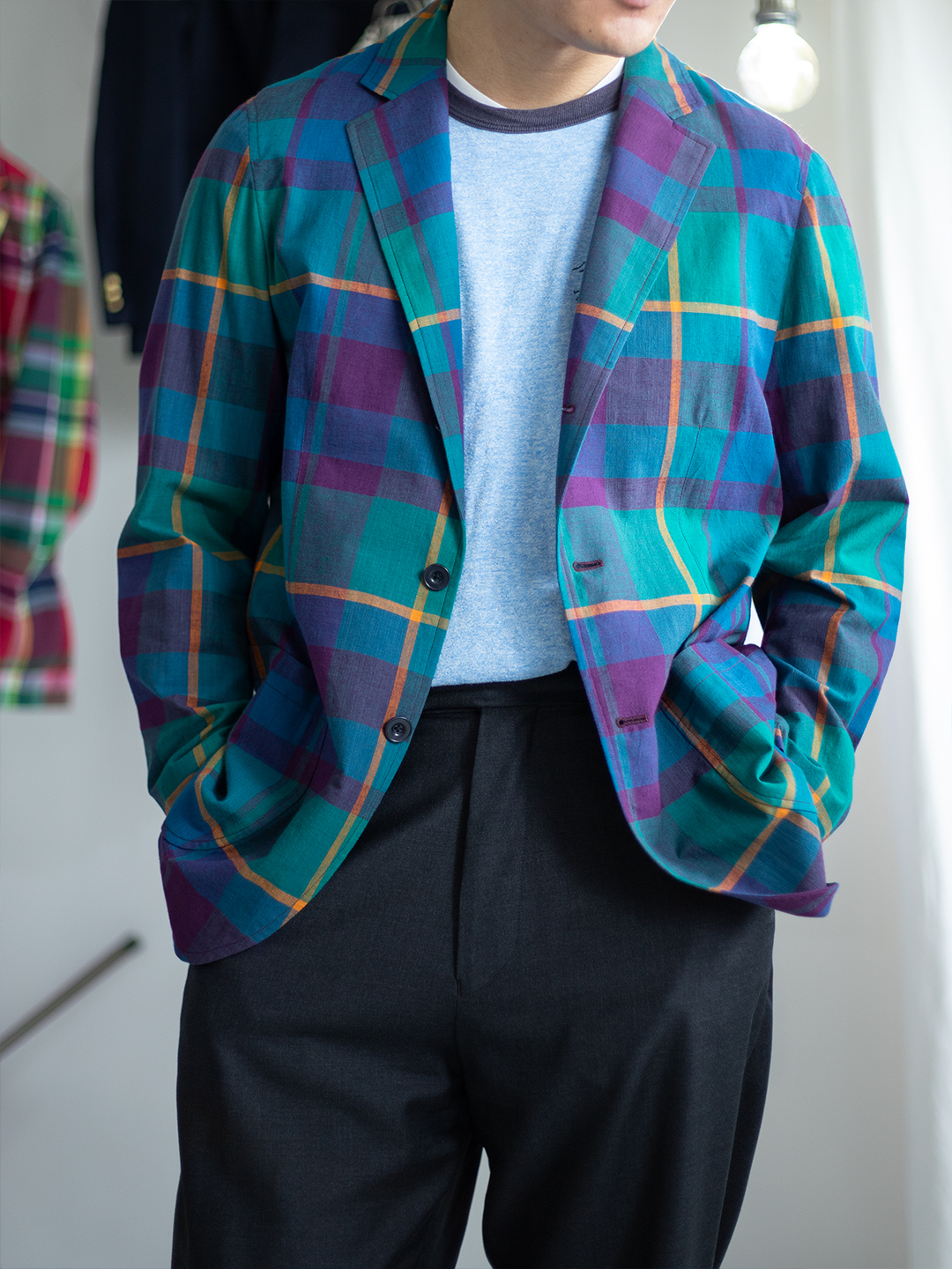 Comfortable Jacket Madras