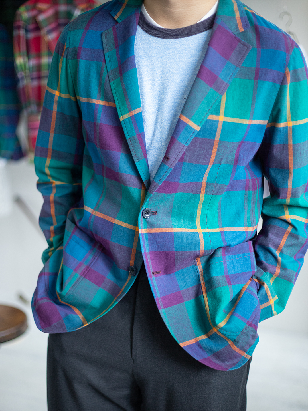 Comfortable Jacket Madras