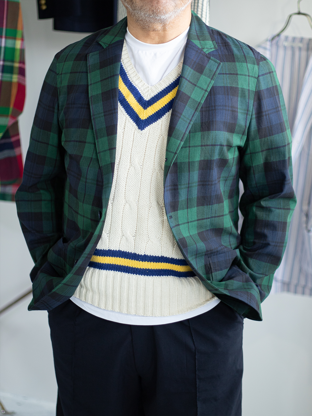 Comfortable Jacket Madras