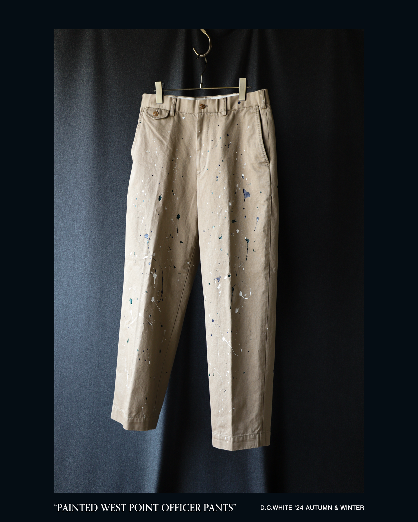 Painted West Point Officer Pants