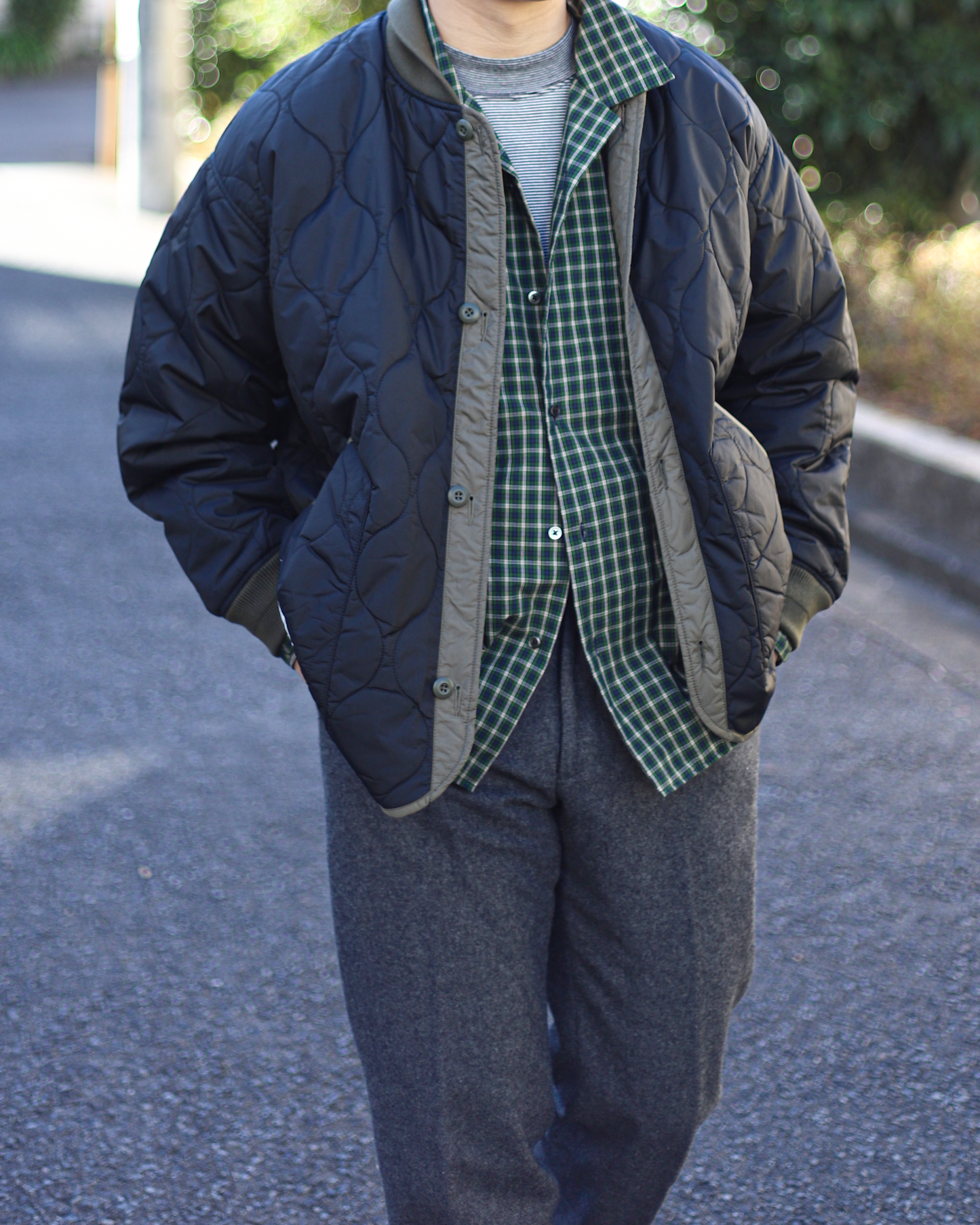 【M.I.D.A.】Inner Quilted Padding Jacket