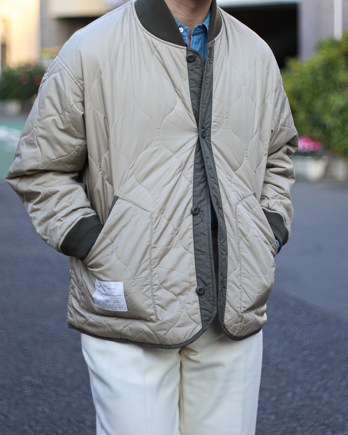 【M.I.D.A.】Inner Quilted Padding Jacket