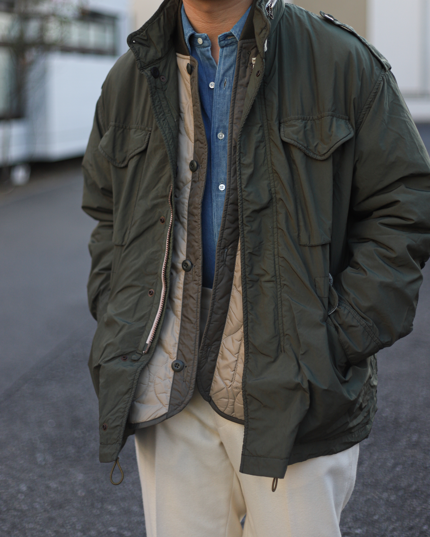 【M.I.D.A.】Inner Quilted Padding Jacket