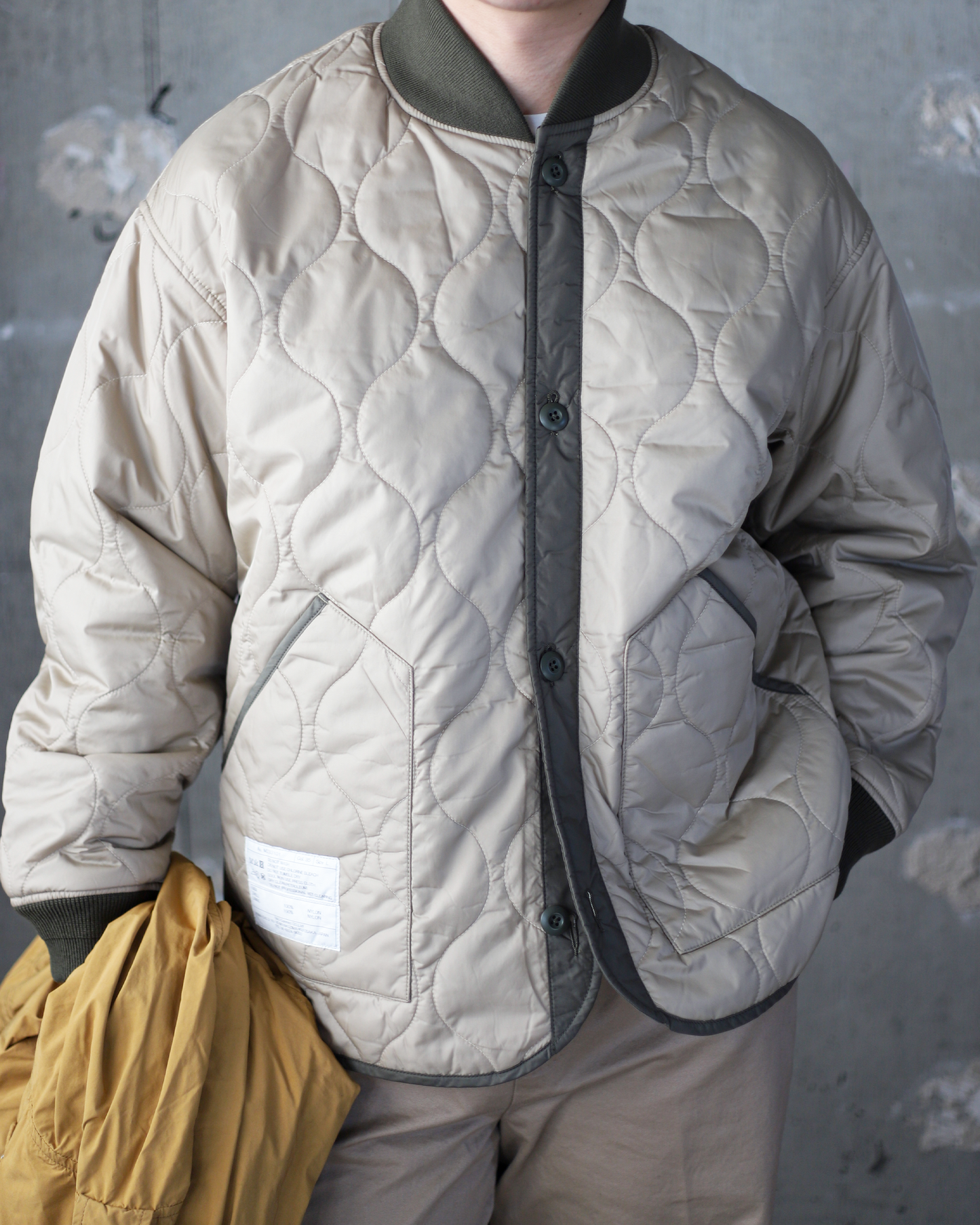 【M.I.D.A.】Inner Quilted Padding Jacket