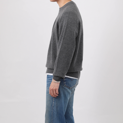Ivy Crew Neck Cashmere Sweater