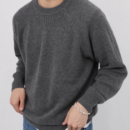 Ivy Crew Neck Cashmere Sweater