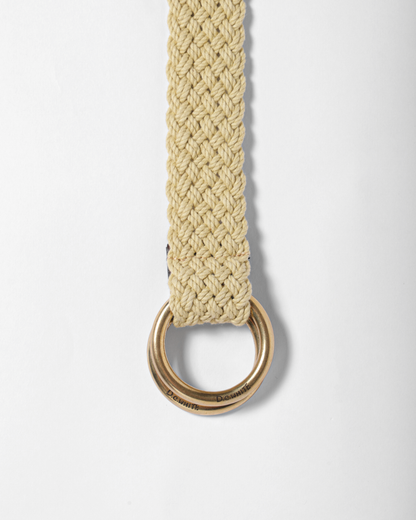 Cotton Mesh Ring Belt
