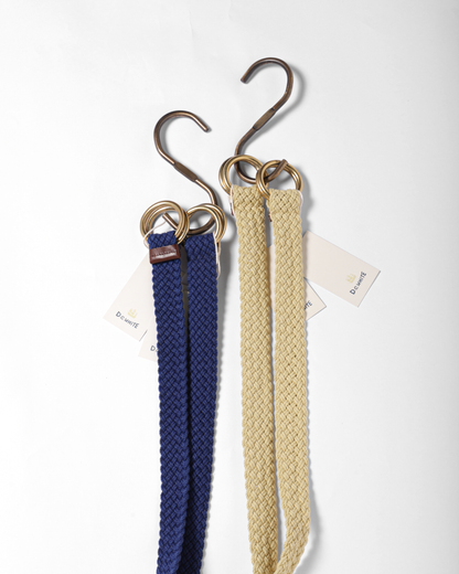 Cotton Mesh Ring Belt