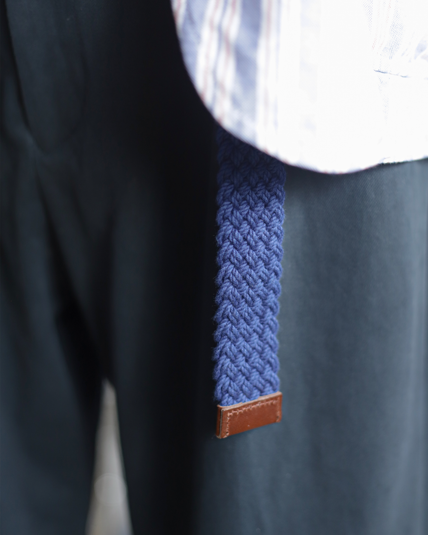 Cotton Mesh Ring Belt