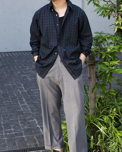 IVY B.D. Poplin Black Watch