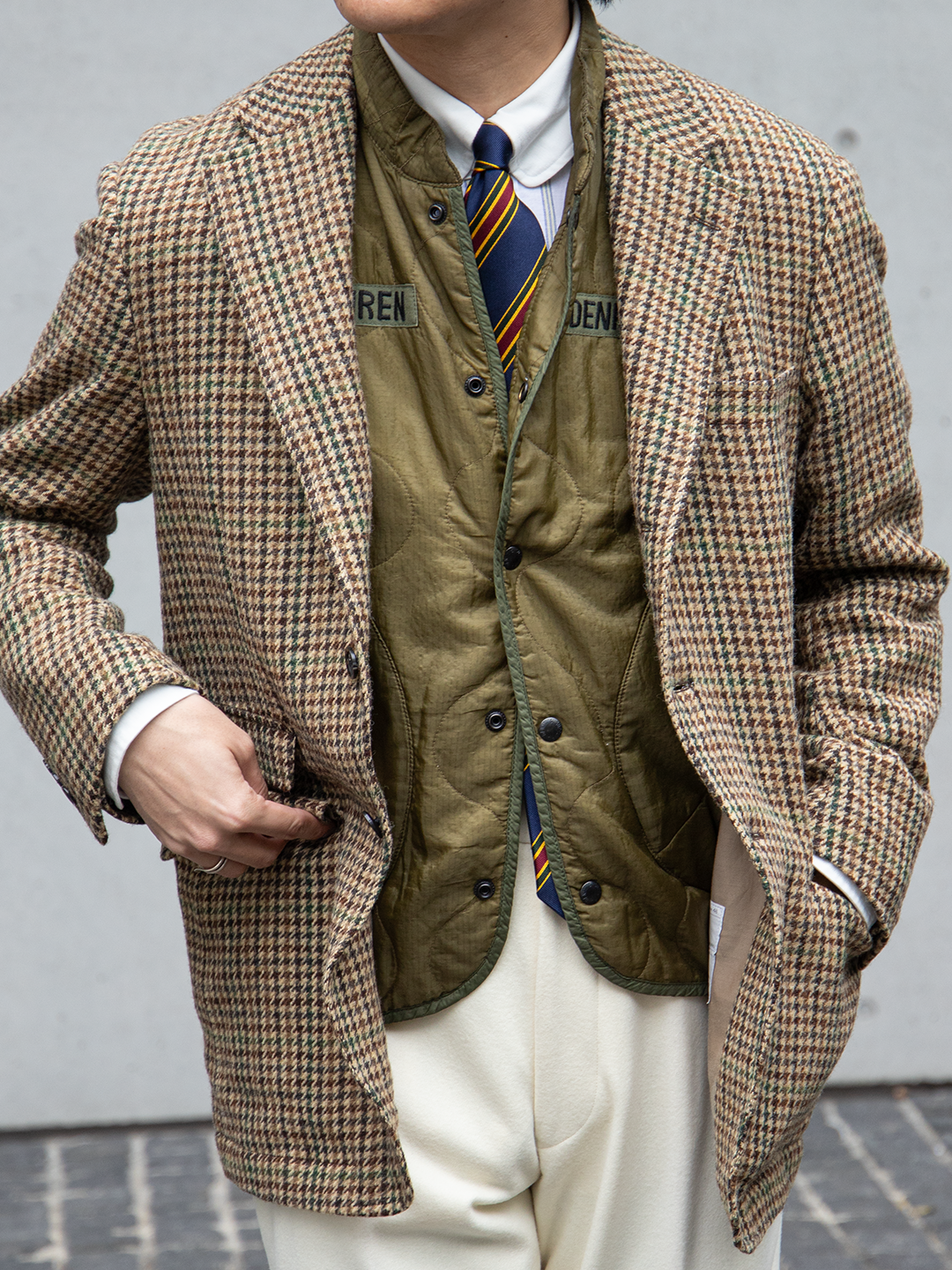 Hacking Jacket Butterfly Lining