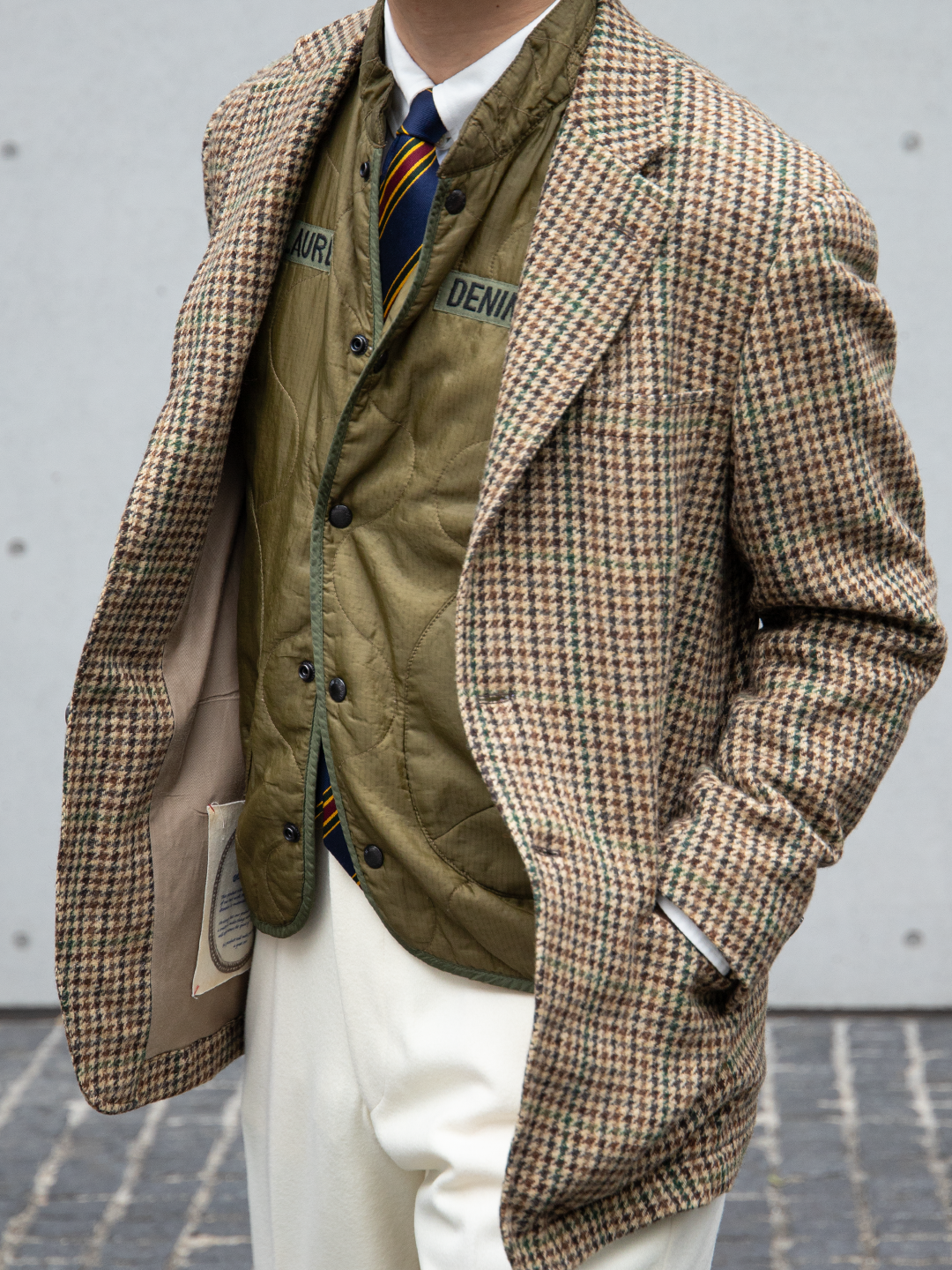 Hacking Jacket Butterfly Lining