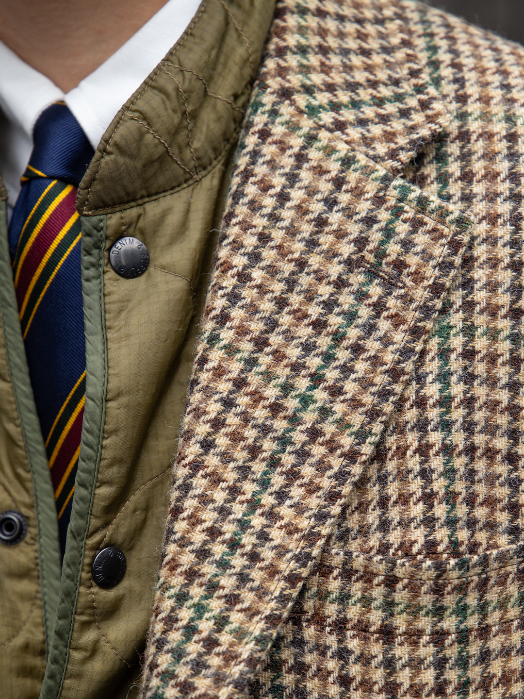 Hacking Jacket Butterfly Lining