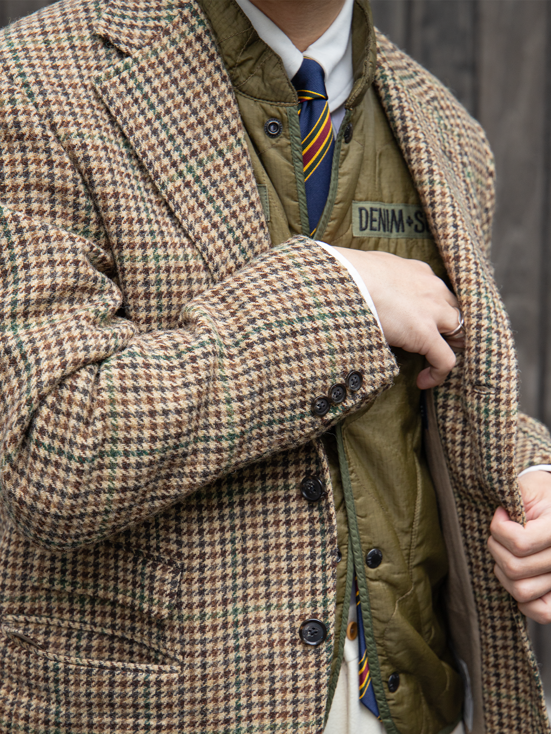 Hacking Jacket Butterfly Lining