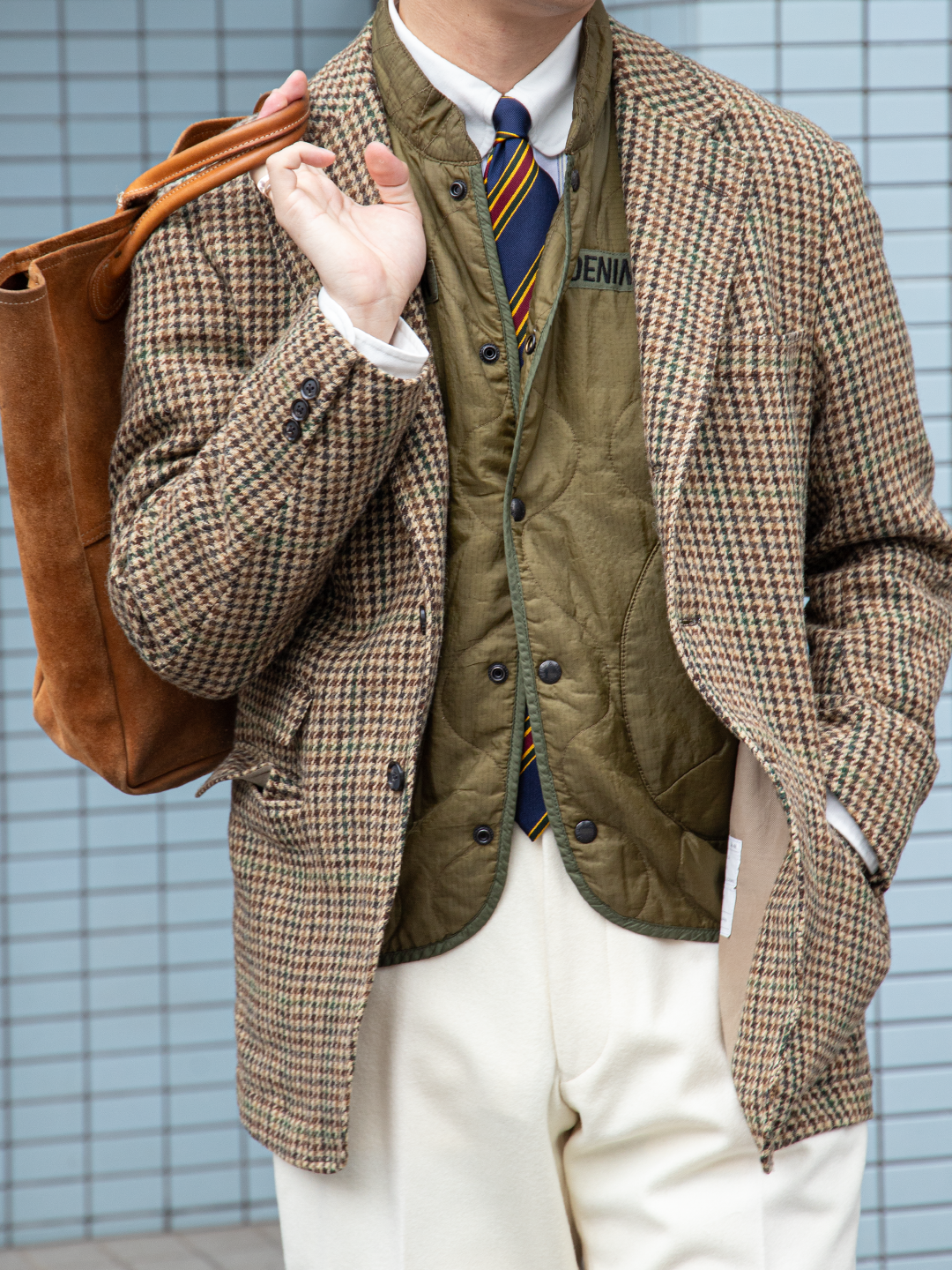 Hacking Jacket Butterfly Lining