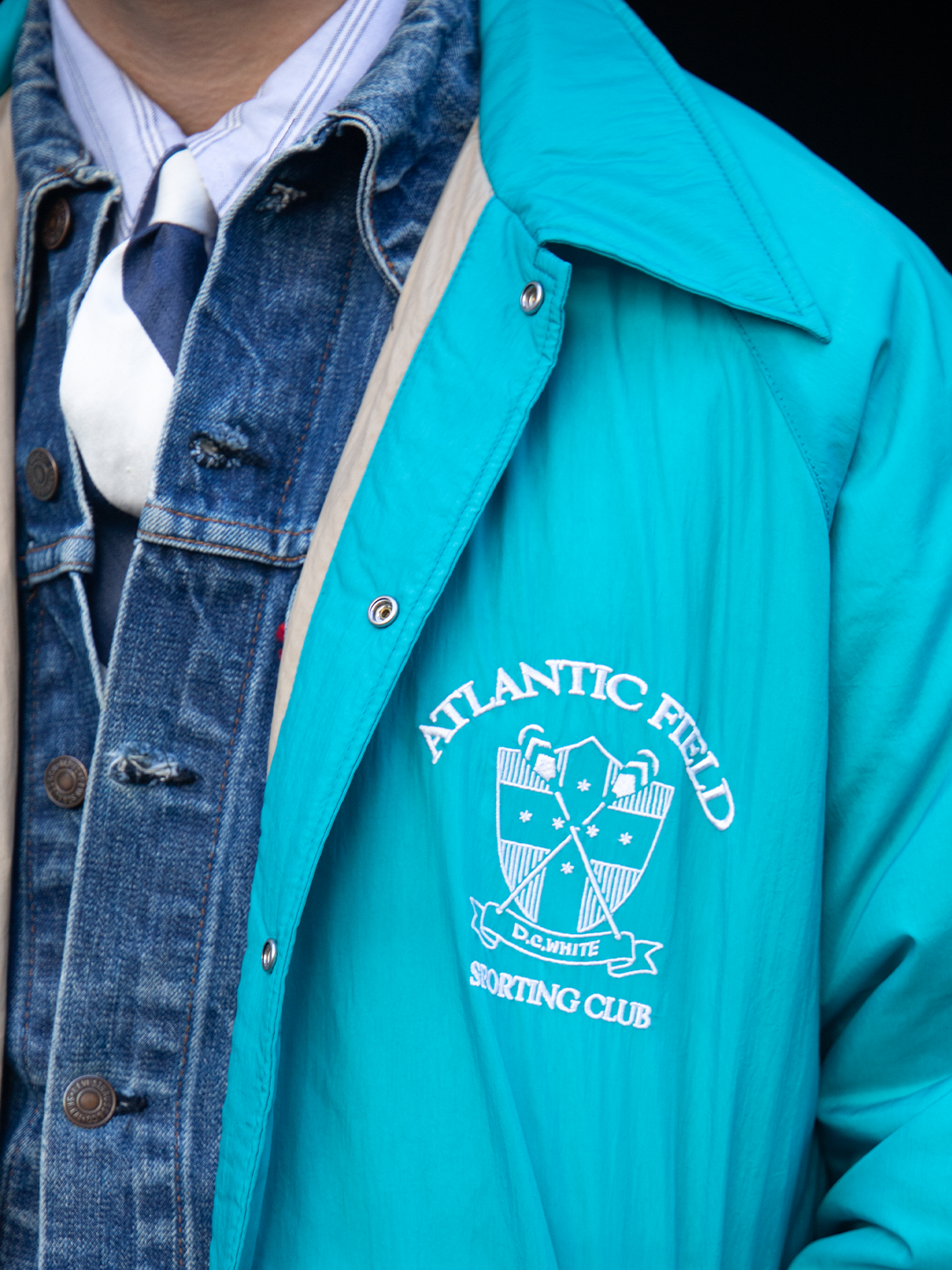 【ATLANTIC FIELD】Ivy Coach Down Jacket