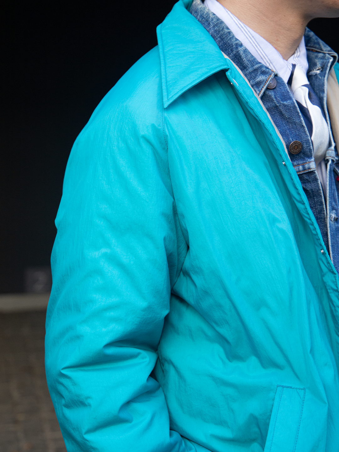 【ATLANTIC FIELD】Ivy Coach Down Jacket