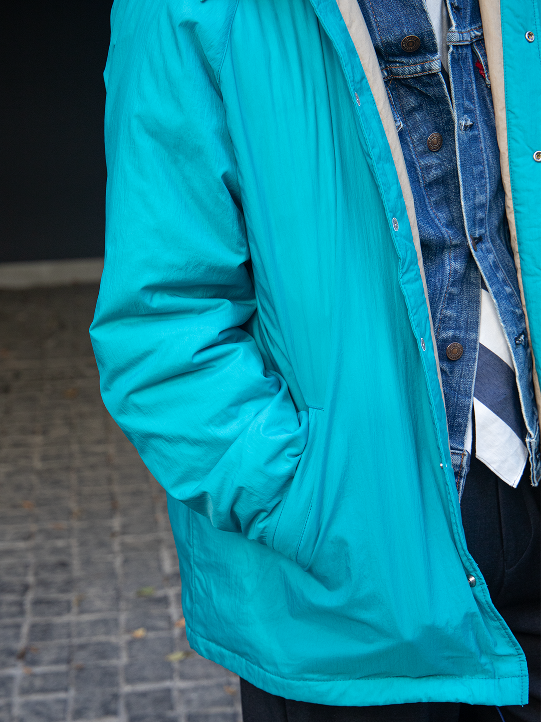 【ATLANTIC FIELD】Ivy Coach Down Jacket