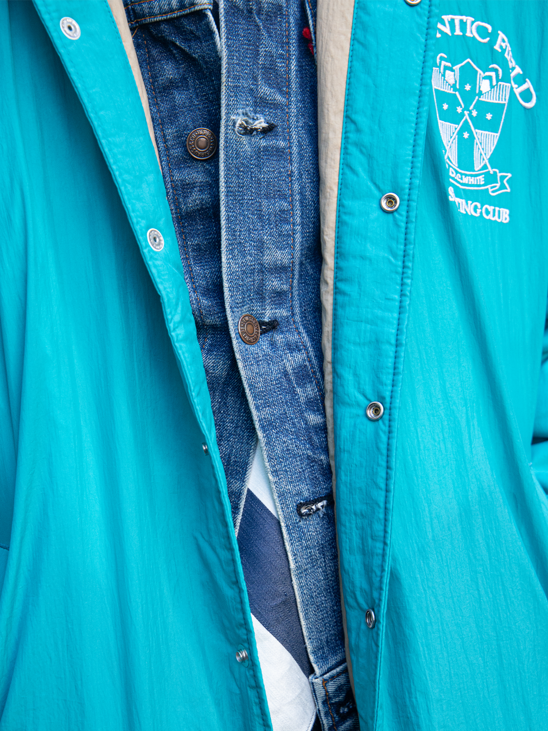 【ATLANTIC FIELD】Ivy Coach Down Jacket