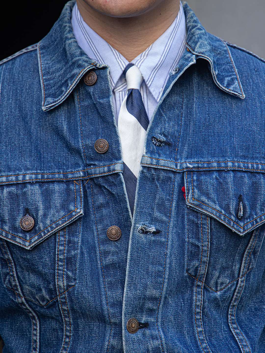 IVY B.D. Stripe Oxford