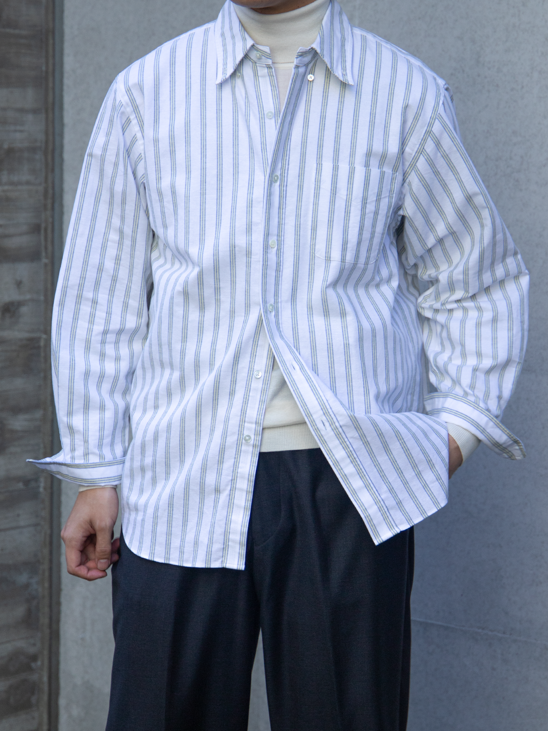 IVY B.D. Stripe Oxford