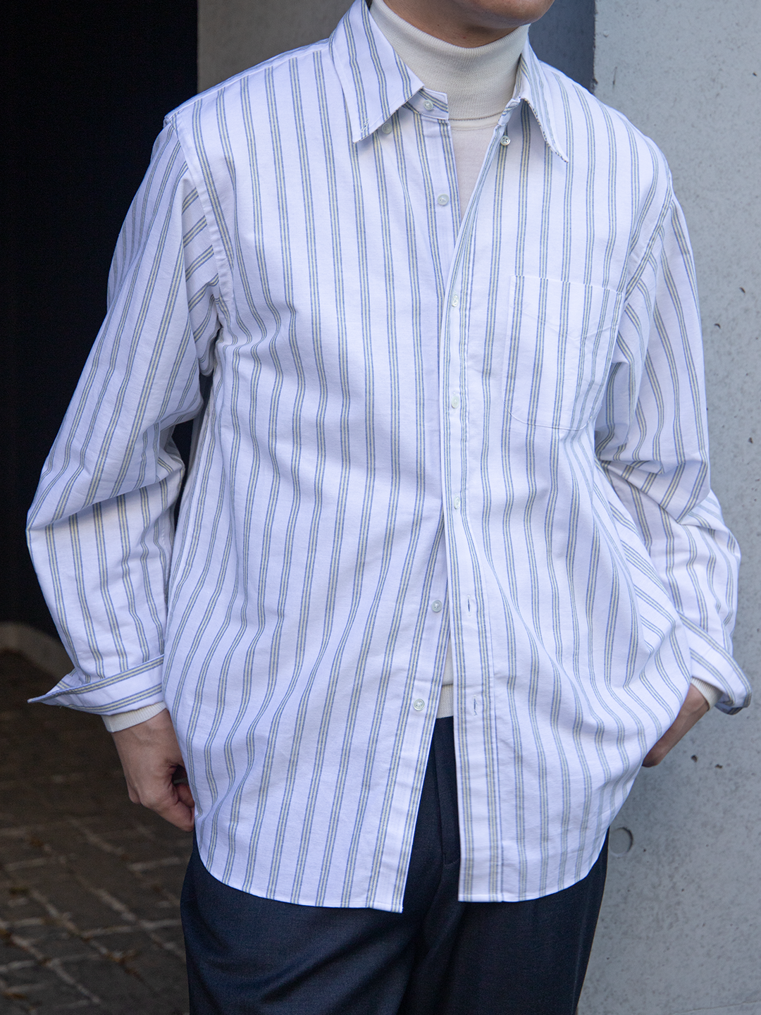 IVY B.D. Stripe Oxford