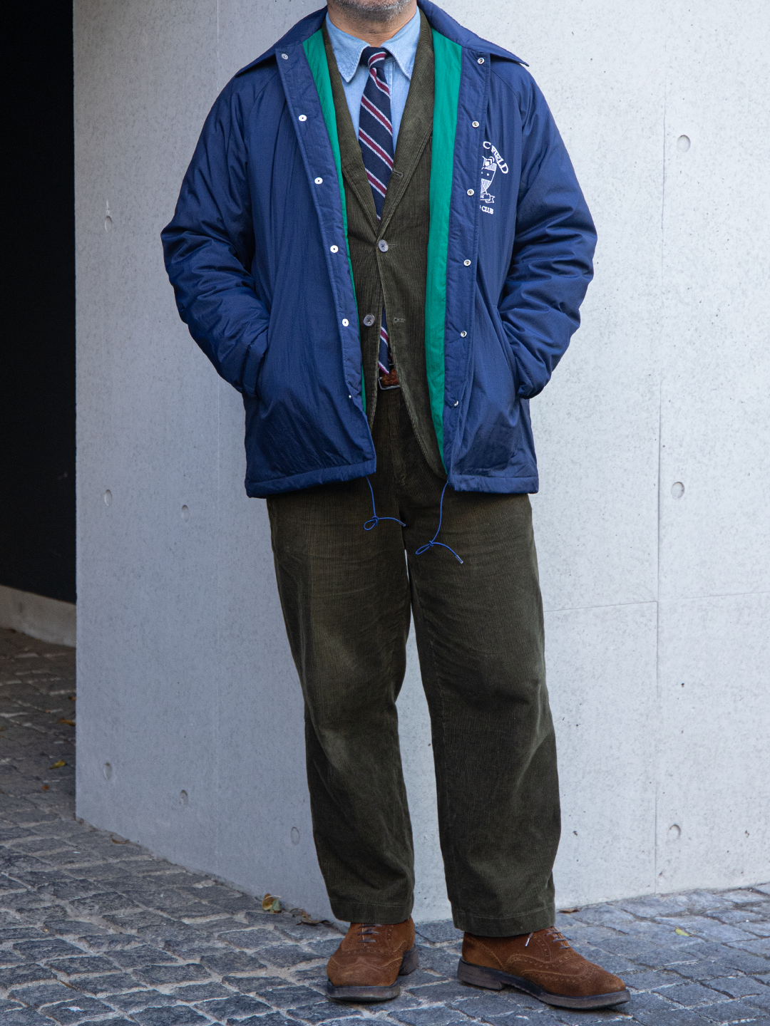 【ATLANTIC FIELD】Ivy Coach Down Jacket