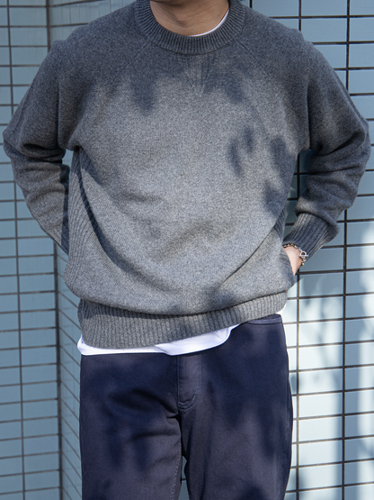 Ivy Crew Neck Cashmere Sweater