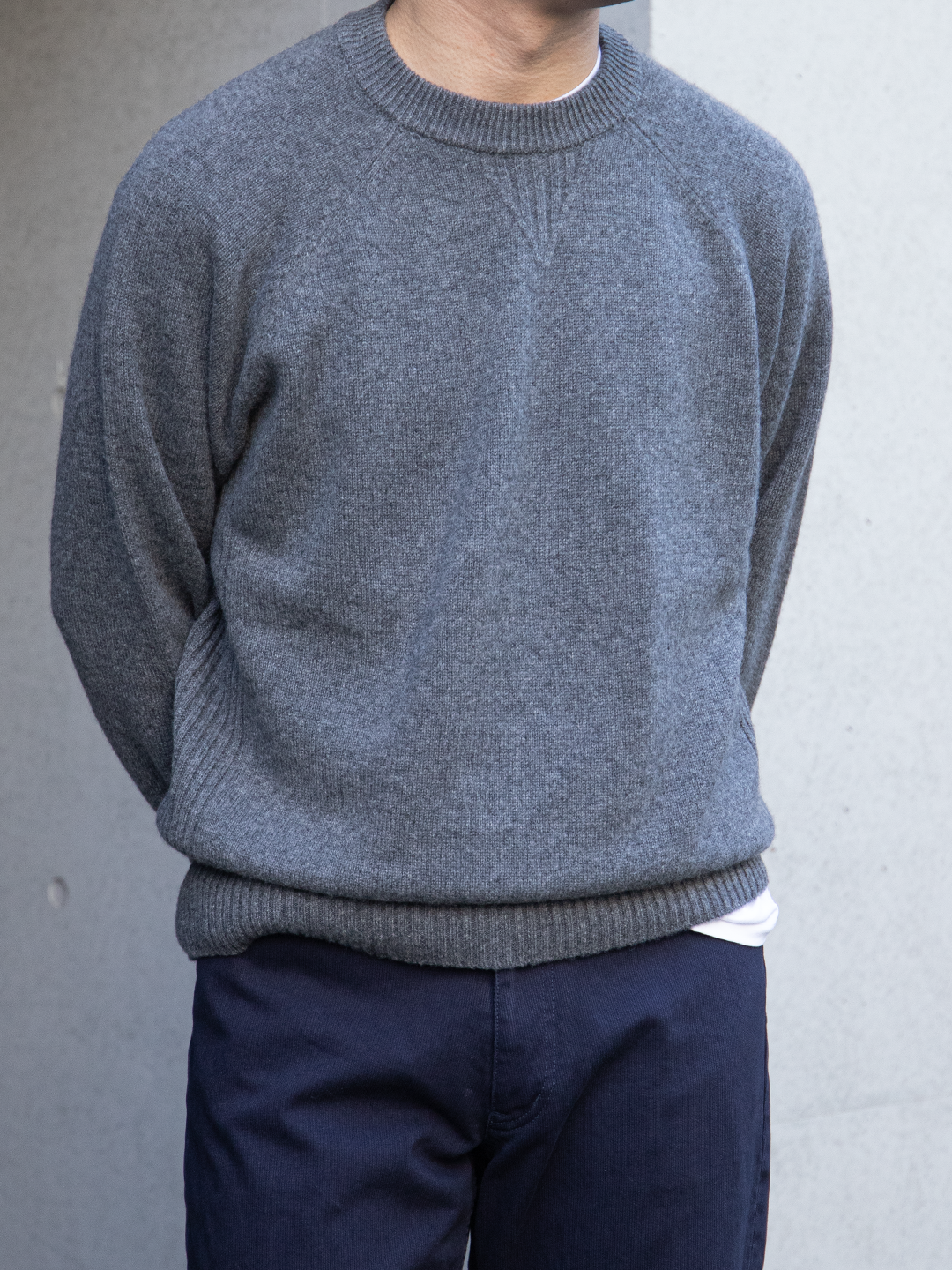 Ivy Crew Neck Cashmere Sweater