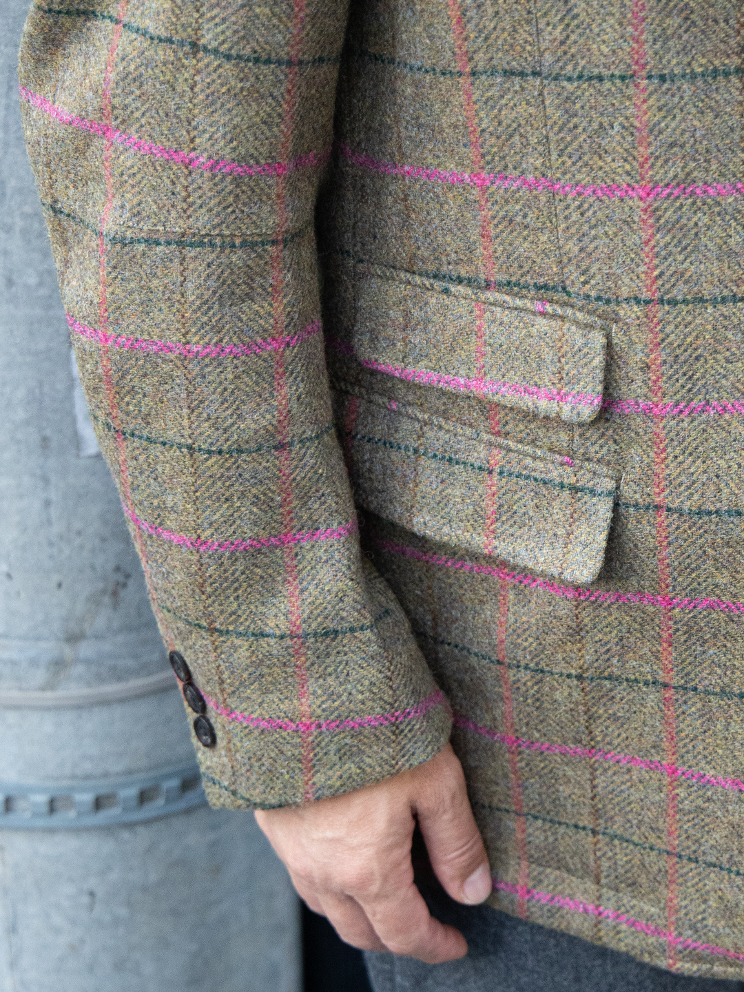 Hacking Jacket Butterfly Lining