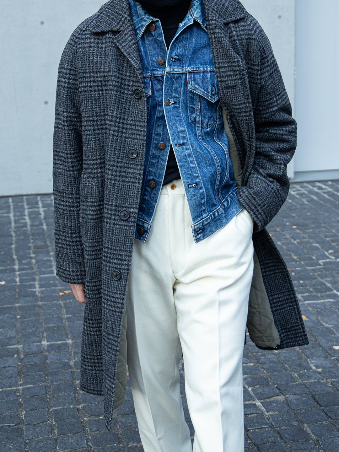 Hard Melton American Trousers