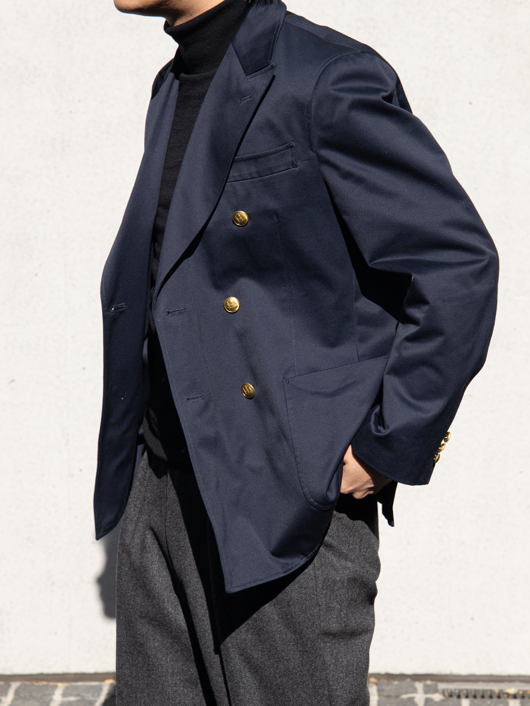 West Point Blazer Double Breasted – D.C.WHITE West Point Blazer Double Breasted – D.C.WHITE