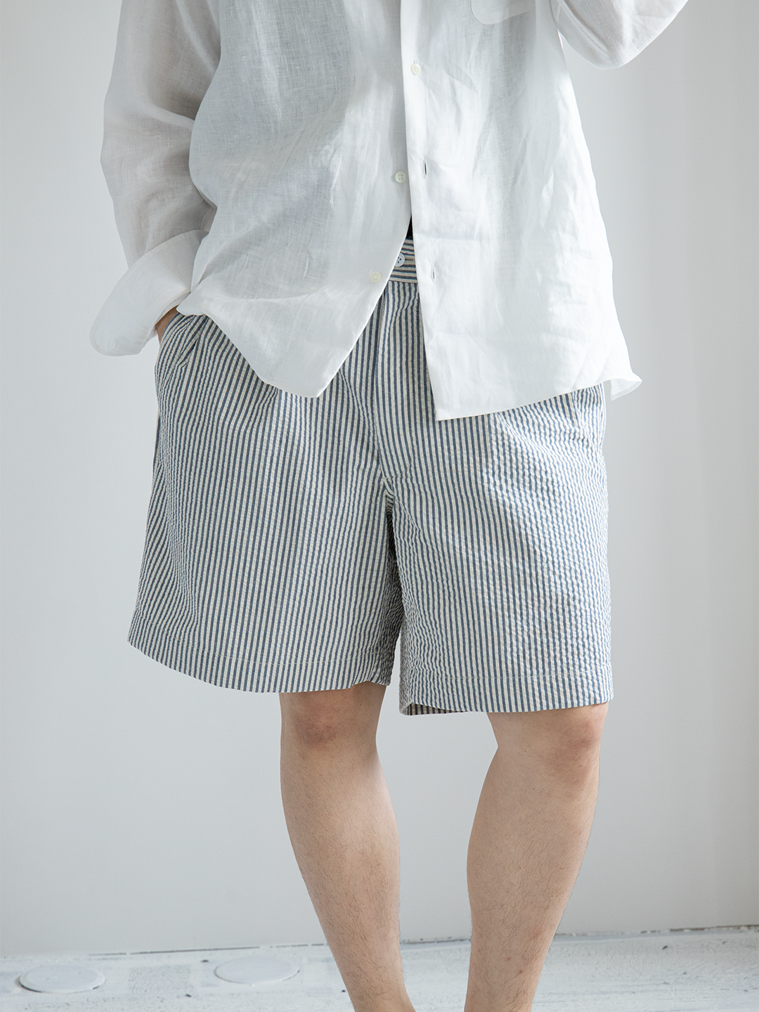 Summer Ivy Shorts Seersucker