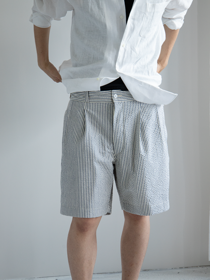 Summer Ivy Shorts Seersucker