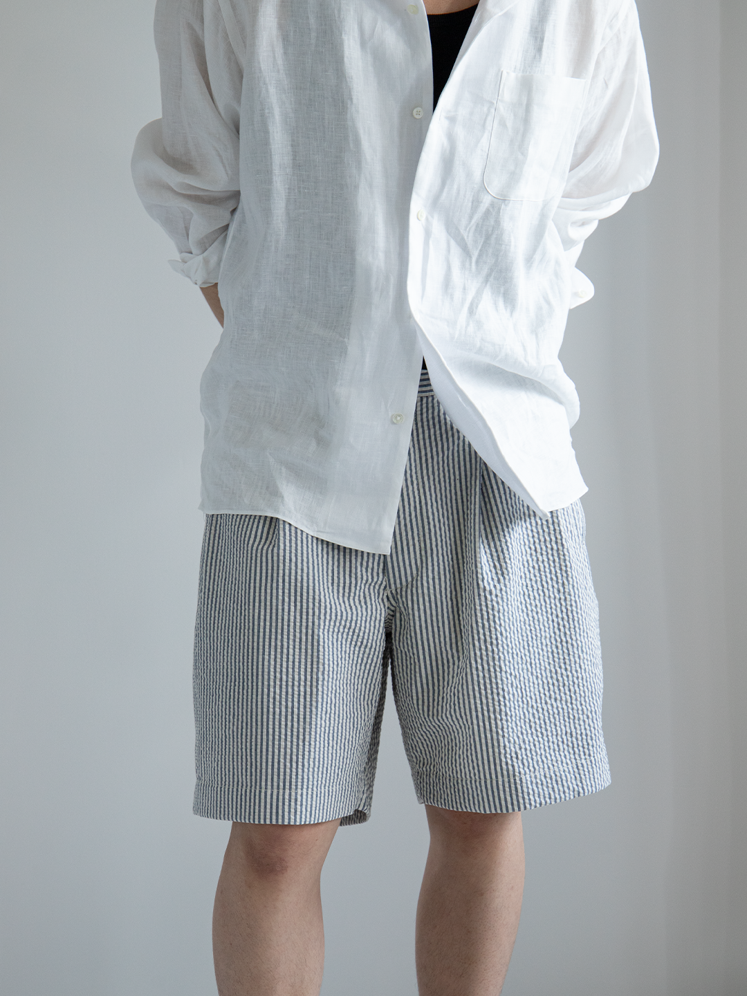 Summer Ivy Shorts Seersucker