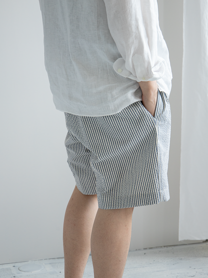 Summer Ivy Shorts Seersucker