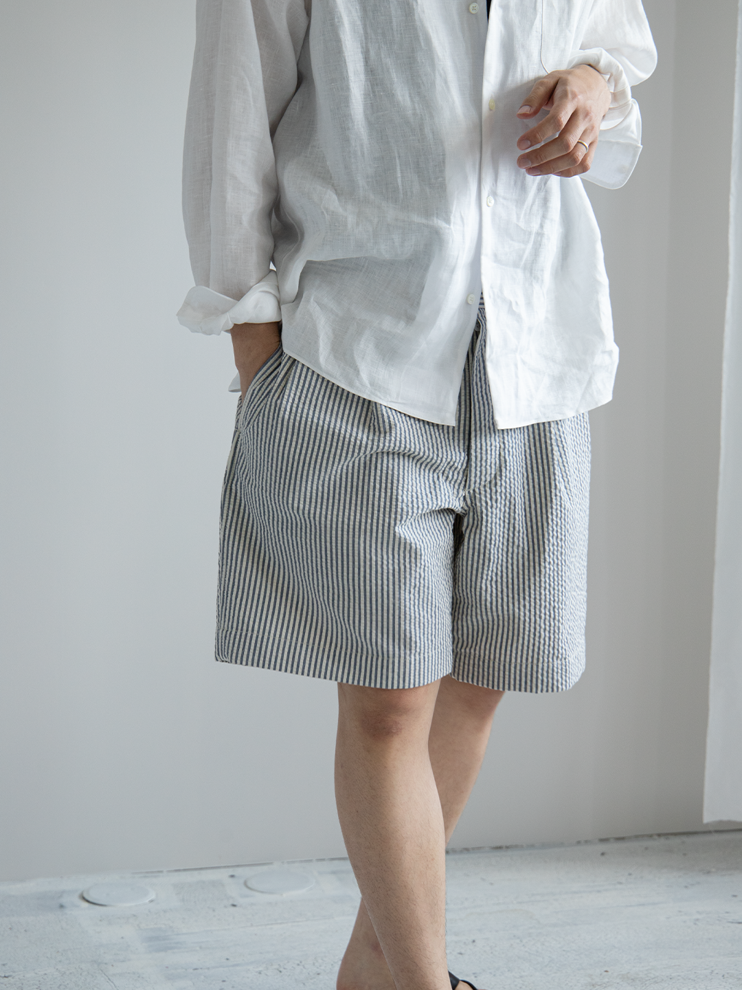 Summer Ivy Shorts Seersucker