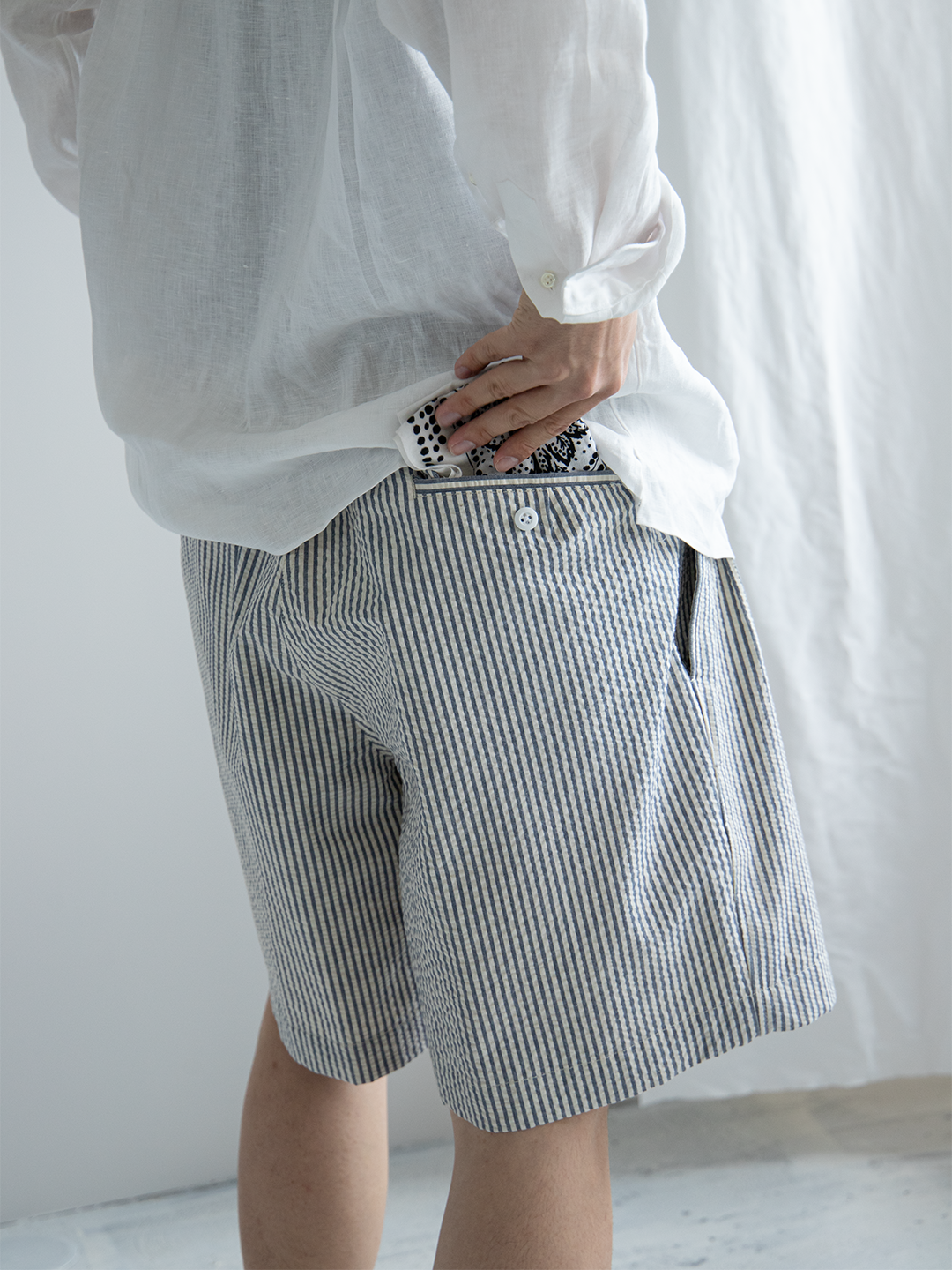 Summer Ivy Shorts Seersucker