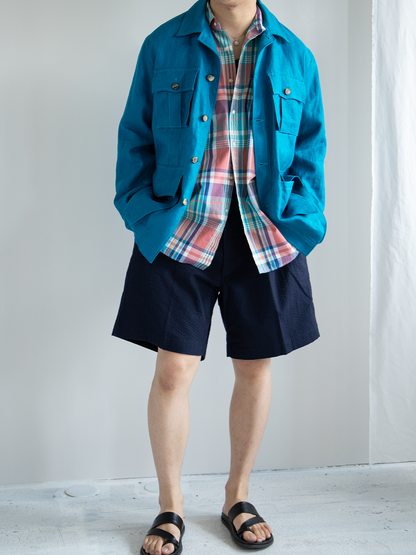 Summer Ivy Shorts Seersucker